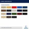 CADEIRA FIXA EXECUTIVA ESTOFADA - CÓD.: CMS-130T - Image 3