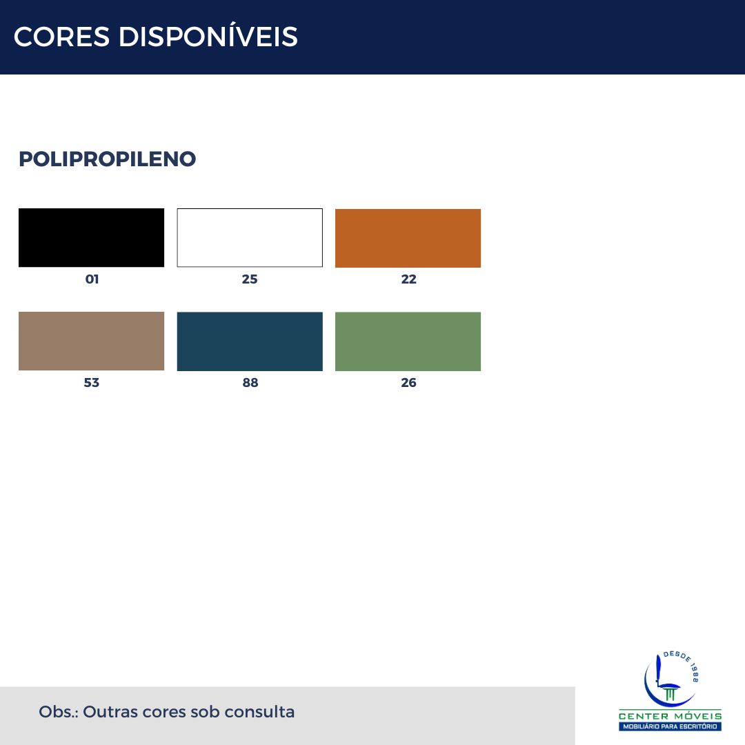 CADEIRA EMPILHÁVEL ENCOSTO CURVO - Imagem 7
