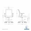 CADEIRA ERGONÔMICA COM ENCOSTO EM TELA - Imagem 6